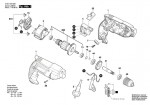 Bosch 3 601 AA9 08A GBM 345 Drill Spare Parts